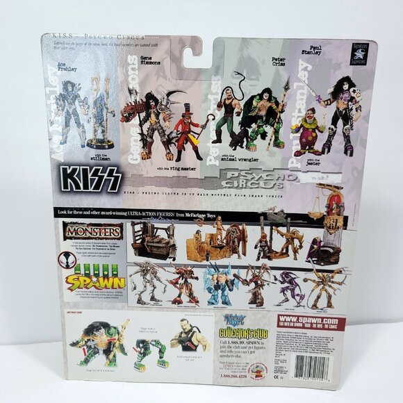KISS Peter Criss Psycho Circus Spawn 1998 McFarlane figure The Animal Wrangler - Picture 7 of 7